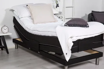 Detroit Ställbar Säng 90x200 cm Höj och sänkbar - Svart - Möbler - Sovrum - Sängar - Ställbara sängar