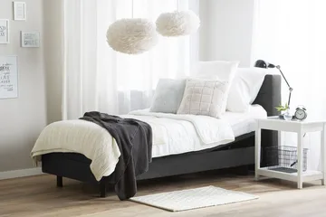 Kabbebo Säng Ställbar 80x200cm - Grå - Möbler - Sovrum - Sängar - Ställbara sängar