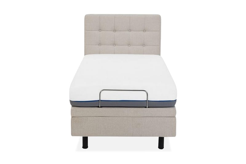 KARLABY Säng Ställbar 80x200 cm Beige - Möbler - Sovrum - Sängar - Ställbara sängar