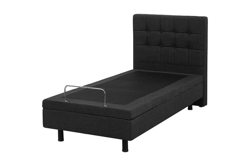 KARLABY Säng Ställbar 80x200 cm Grå - Möbler - Sovrum - Sängar - Ställbara sängar