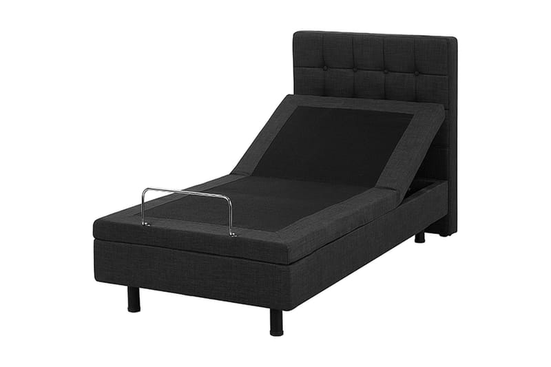 KARLABY Säng Ställbar 80x200 cm Grå - Möbler - Sovrum - Sängar - Ställbara sängar
