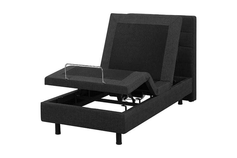 KARLABY Säng Ställbar 80x200 cm Grå - Möbler - Sovrum - Sängar - Ställbara sängar