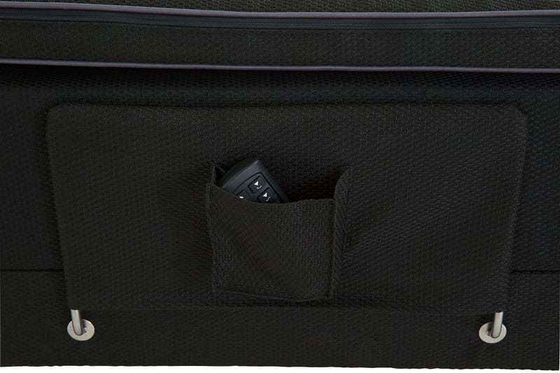 Royal Justerbar Kontinentalsäng 90x200 - Svart - Möbler - Sovrum - Sängar - Ställbara sängar