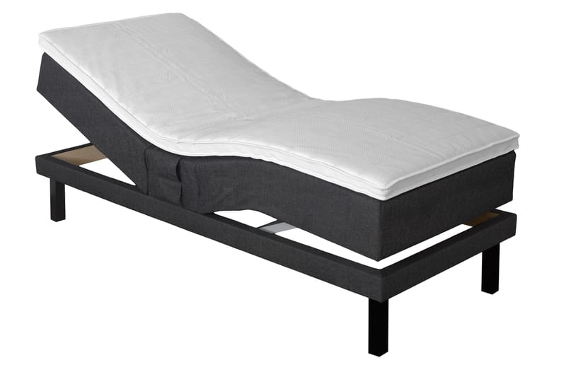 Select Ställbar Säng 80x200 cm - Mörkgrå - Möbler - Sovrum - Sängar - Ställbara sängar
