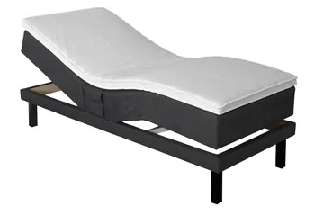 Select Ställbar Säng 90x200 cm - Mörkgrå - Möbler - Sovrum - Sängar - Ställbara sängar