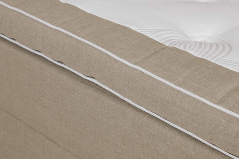 SHERATON Ställbar Säng 90x200 Medium Linonso Beige - Ställbara sängar