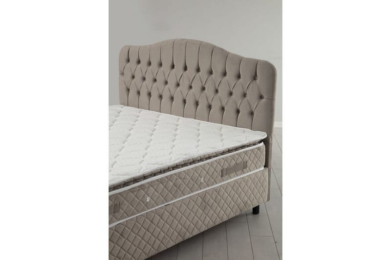 Subash Komplett Sängpaket 140x200 cm - Beige - Möbler - Sovrum - Sängar - Komplett Sängpaket
