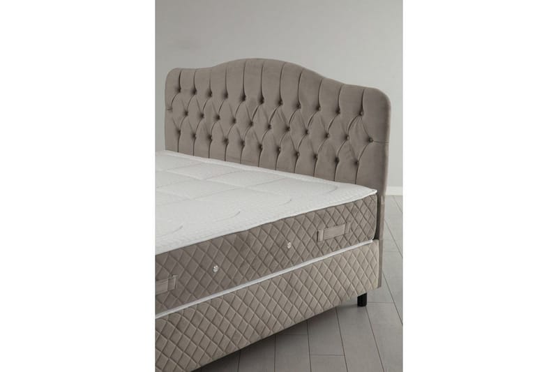 Subash Komplett Sängpaket 160x200 cm - Beige - Möbler - Sovrum - Sängar - Komplett Sängpaket
