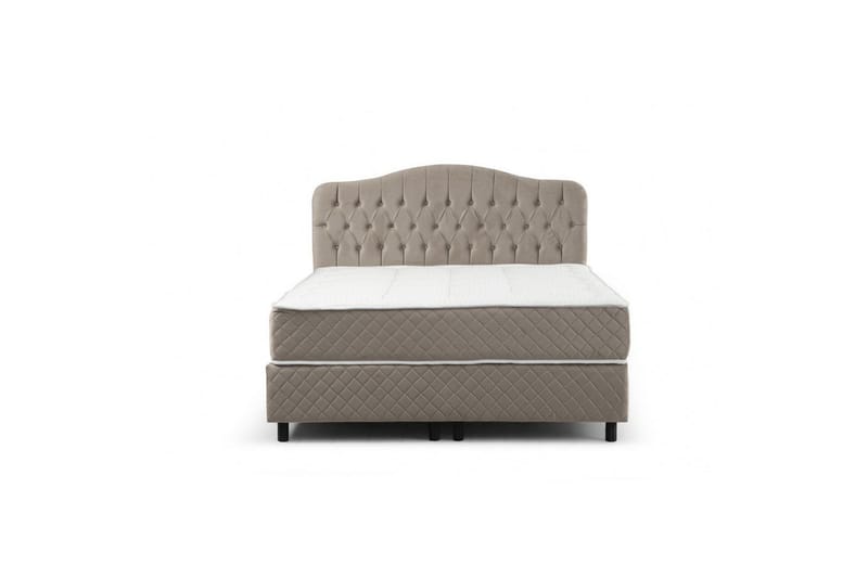 Subash Komplett Sängpaket 160x200 cm - Beige - Möbler - Sovrum - Sängar - Komplett Sängpaket