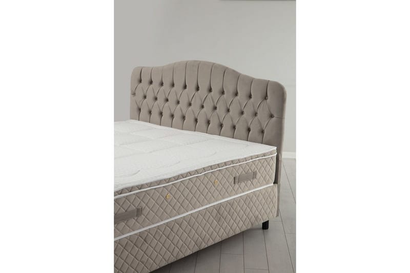 Subato Sängpaket Kontinentalsäng 160x200 cm - Beige - Möbler - Sovrum - Sängar - Komplett Sängpaket