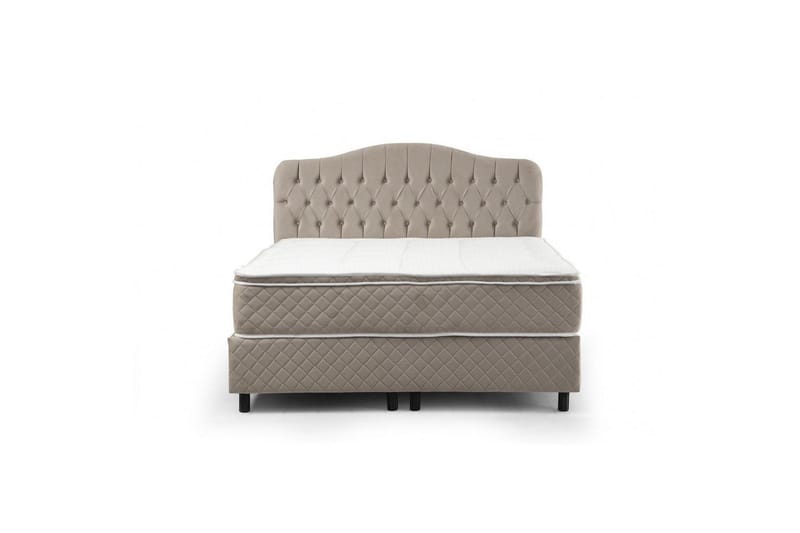 Subato Sängpaket Kontinentalsäng 160x200 cm - Beige - Möbler - Sovrum - Sängar - Komplett Sängpaket