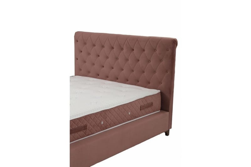 Subra Komplett Sängpaket 140x200 cm - Mörkröd - Möbler - Sovrum - Sängar - Komplett Sängpaket