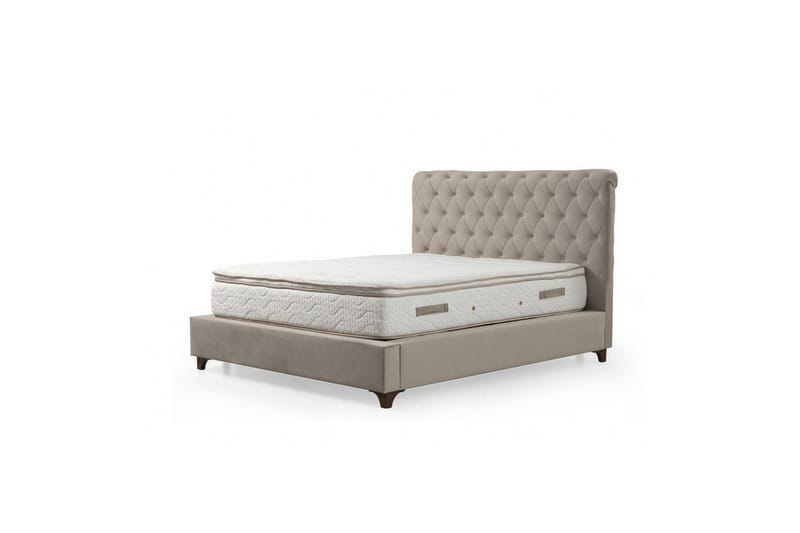 Subra Komplett Sängpaket 160x200 cm - Beige - Möbler - Sovrum - Sängar - Komplett Sängpaket