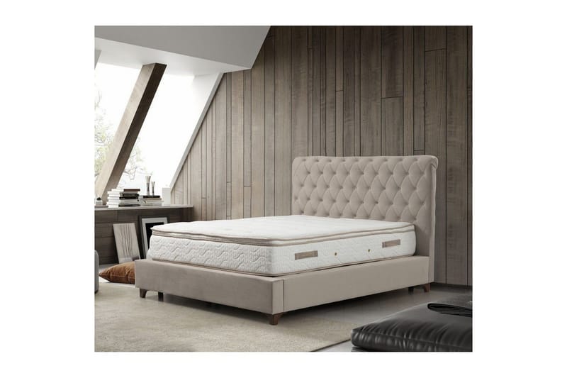 Subra Komplett Sängpaket 160x200 cm - Beige - Möbler - Sovrum - Sängar - Komplett Sängpaket