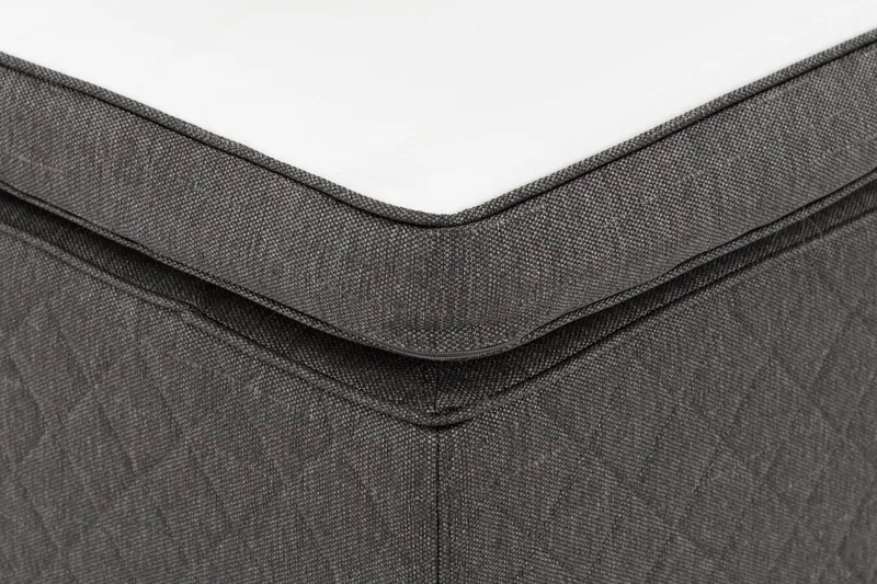 Sundborn Ramsäng 105x200 Medelfast Latex - Grå - Möbler - Sovrum - Sängar - Enkelsängar