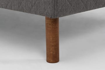 Sundborn Ramsäng 90x200 Medelfast Latex - Grå - Möbler - Sovrum - Sängar - Enkelsängar