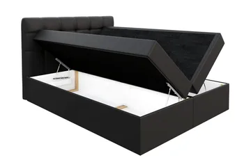Svenes Kontinentalsäng 160x200 cm - Mörkgrå - Möbler - Sovrum - Sängar - Kontinentalsängar