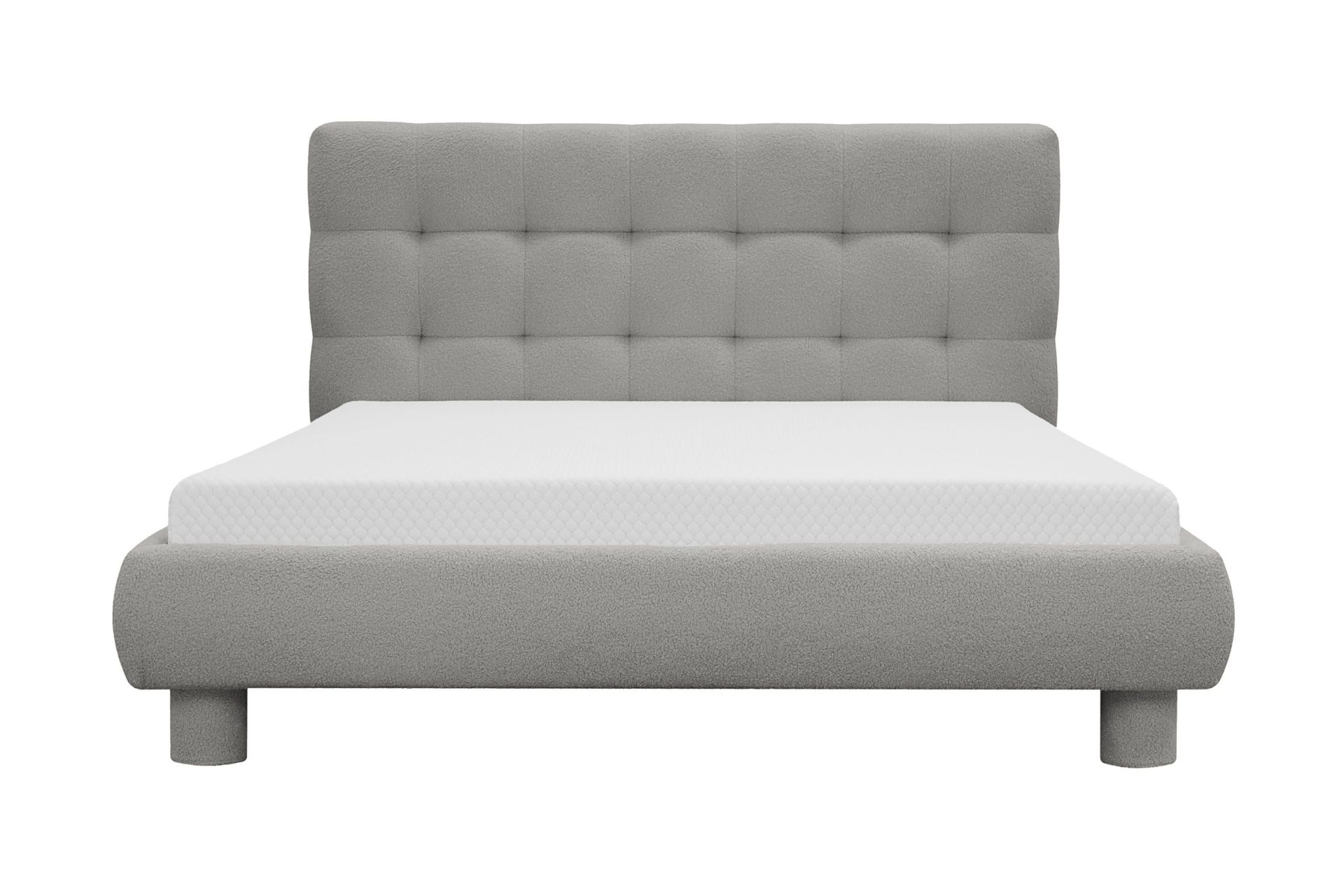 Teddy Komplett S&auml;ngpaket S&auml;ngram med Madrass 120x200 cm - Gr&aring;