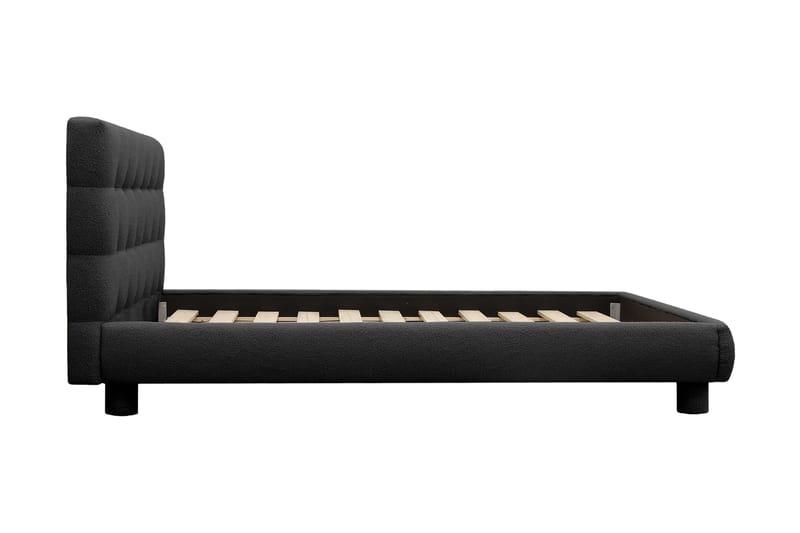 Teddy Komplett S�ängpaket Sängram med Madrass 120x200 cm - Svart - Möbler - Sovrum - Sängar - Komplett Sängpaket