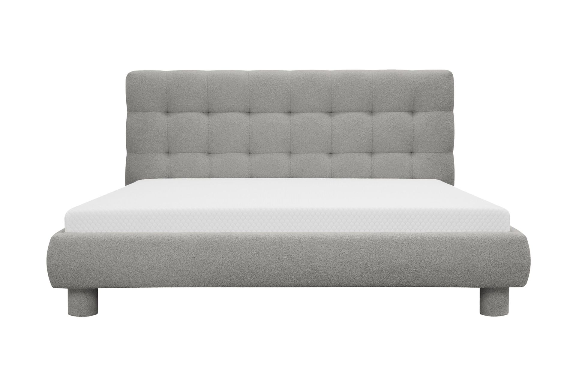 Teddy Komplett S&auml;ngpaket S&auml;ngram med Madrass 160x200 cm - Gr&aring;