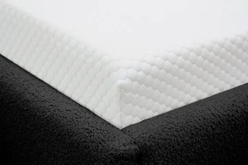Teddy Komplett Sängpaket Sängram med Madrass 160x200 cm - Svart - Möbler - Sovrum - Sängar - Komplett Sängpaket