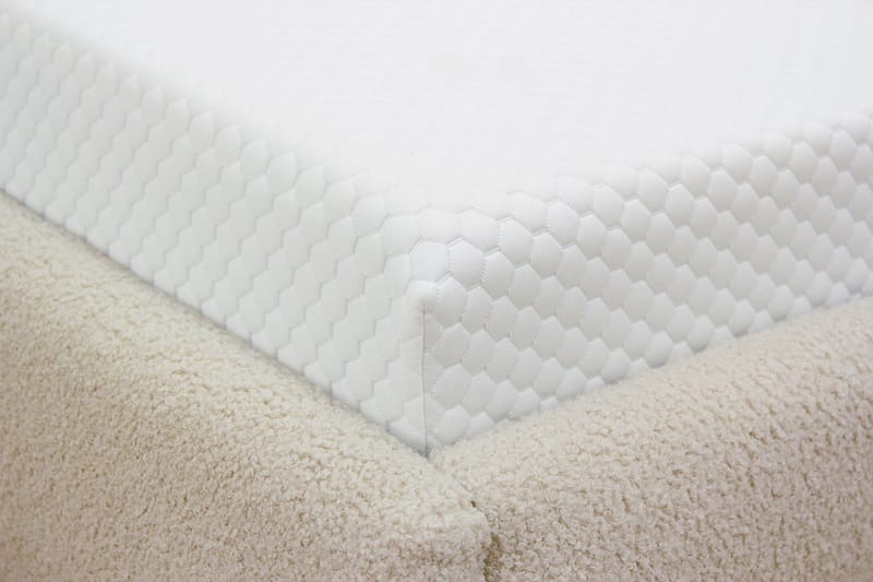 Teddy Komplett Sängpaket Sängram med Madrass 180x200 cm - Beige - Möbler - Sovrum - Sängar - Komplett Sängpaket