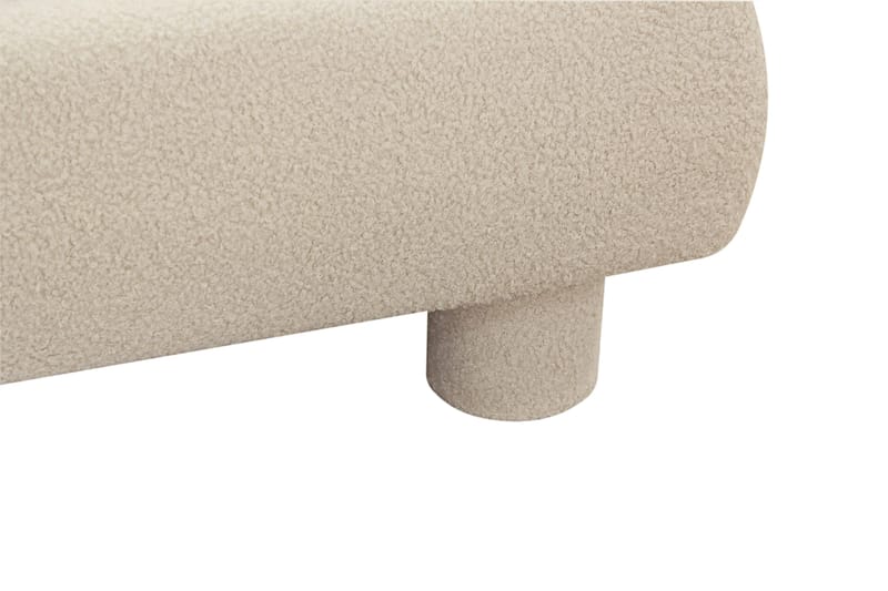 Teddy Komplett Sängpaket Sängram med Madrass 180x200 cm - Beige - Möbler - Sovrum - Sängar - Komplett Sängpaket