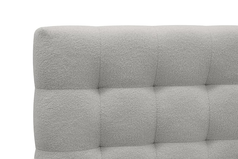 Teddy Komplett Sängpaket Sängram med Madrass 180x200 cm - Grå - Möbler - Sovrum - Sängar - Komplett Sängpaket