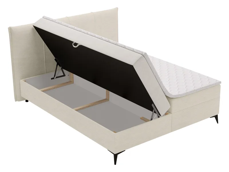 Thoros Komplett Sängpaket 160x200 cm Kontinentalsäng med Förvaring - Brun - Möbler - Sovrum - Sängar - Komplett Sängpaket