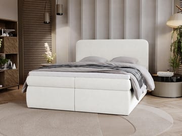 Thyrelis Sängpaket Kontinentalsäng 160x200 cm med Lyftförvaring - Vit - Möbler - Sovrum - Sängar - Kontinentalsängar