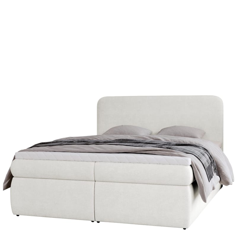 Thyrelis Sängpaket Kontinentalsäng 160x200 cm med Lyftförvaring, Vit