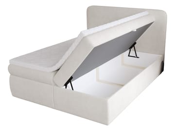 Thyrelis Sängpaket Kontinentalsäng 180x200 cm med Lyftförvaring - Beige - Möbler - Sovrum - Sängar - Kontinentalsängar