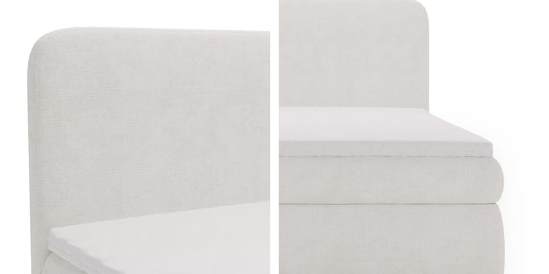 Thyrelis Sängpaket Kontinentalsäng 180x200 cm med Lyftförvaring - Ljusgrå - Möbler - Sovrum - Sängar - Kontinentalsängar