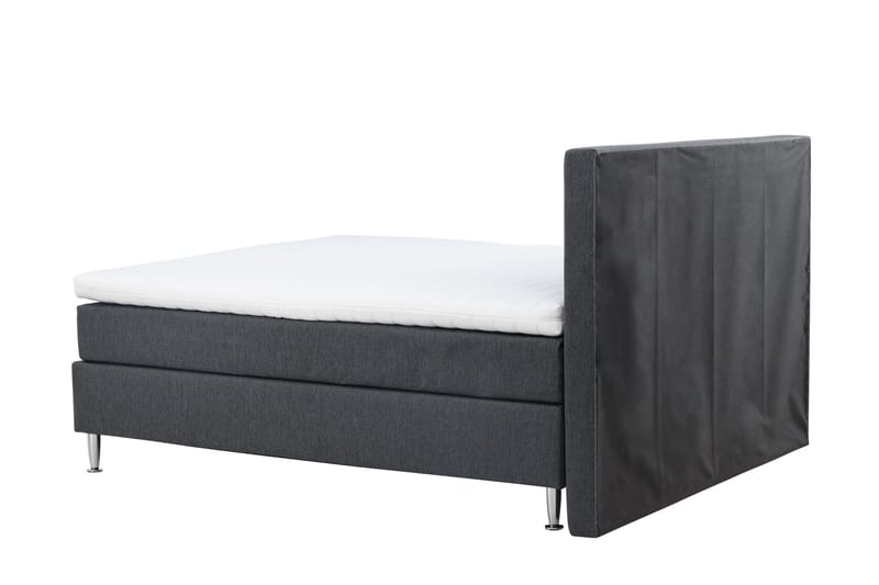 Toledo Sängpaket Kontinentalsäng 180x200 cm - Mörkgrå - Möbler - Sovrum - Sängar - Komplett Sängpaket