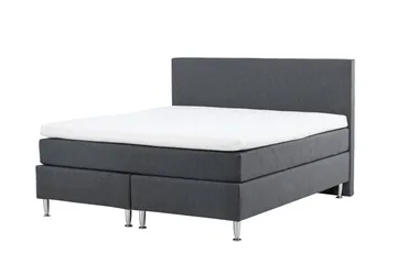 Toledo Sängpaket Kontinentalsäng 180x200 cm - Mörkgrå - Möbler - Sovrum - Sängar - Komplett Sängpaket