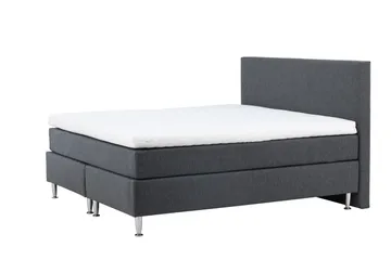 Toledo Sängpaket Kontinentalsäng 180x200 cm - Mörkgrå - Möbler - Sovrum - Sängar - Komplett Sängpaket