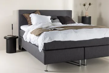 Toledo Sängpaket Kontinentalsäng 180x200 cm - Mörkgrå - Möbler - Sovrum - Sängar - Komplett Sängpaket