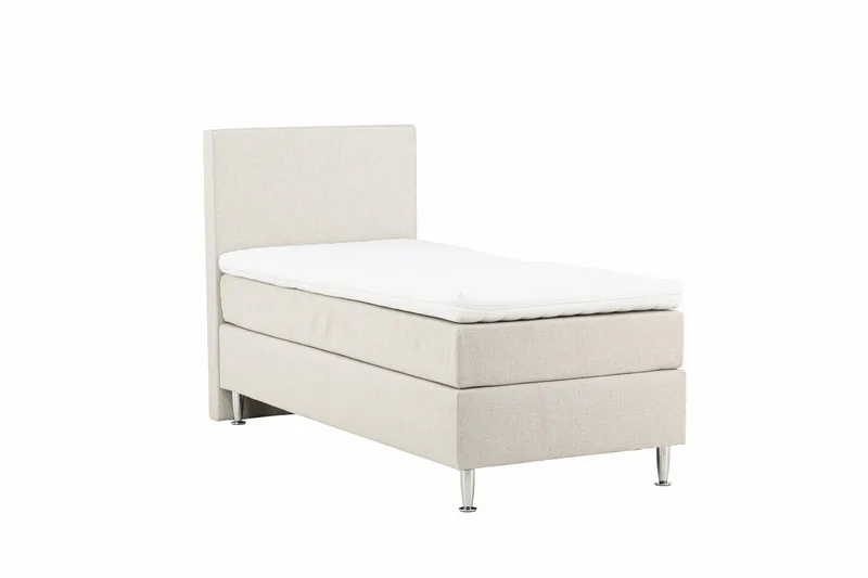 Toledo Sängpaket Kontinentalsäng 90x200 cm, Beige