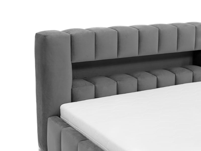 Ulvik Sängram med förvaring 160x200 cm - gul - Möbler - Sovrum - Sängram & sängstomme
