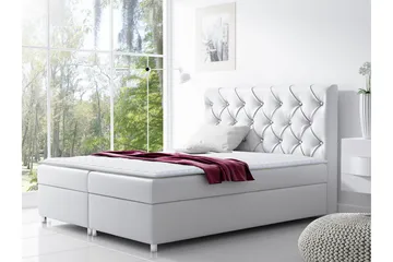 Undredal Kontinentalsäng 180x200 - Vit - Möbler - Sovrum - Sängar - Kontinentalsängar
