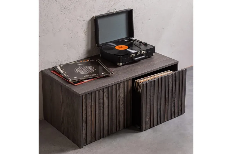 Våningsbänk Ny Gravure - Espresso, Askfaner - Möbler - Vardagsrum - Stolar & sittmöbler - Sittbänk