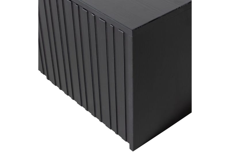 Våningsbänk Ny Gravure - Svart, Tall - Möbler - Vardagsrum - Stolar & sittmöbler - Sittbänk