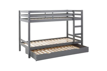 Våningssäng Alpi 208x103x143 cm, Grå - 208x103x143 cm, Grå - Möbler - Sovrum - Sängar - Våningssängar & loftsängar
