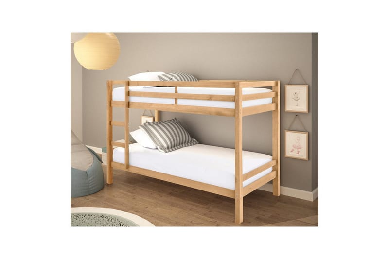 Våningssäng Alpi 208x103x143 cm, St./Vax - 208x103x143 cm, St./Vax - Möbler - Sovrum - Sängar - Våningssängar & loftsängar