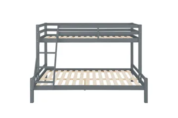 Våningssäng Alpi 280x142x143 cm, Grå - 280x142x143 cm, Grå - Möbler - Sovrum - Sängar - Våningssängar & loftsängar
