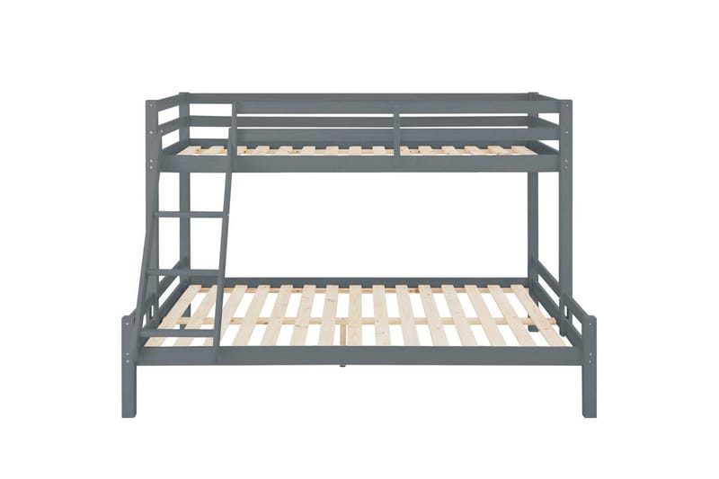 Våningssäng Alpi 280x142x143 cm, Grå - 280x142x143 cm, Grå - Möbler - Sovrum - Sängar - Våningssängar & loftsängar