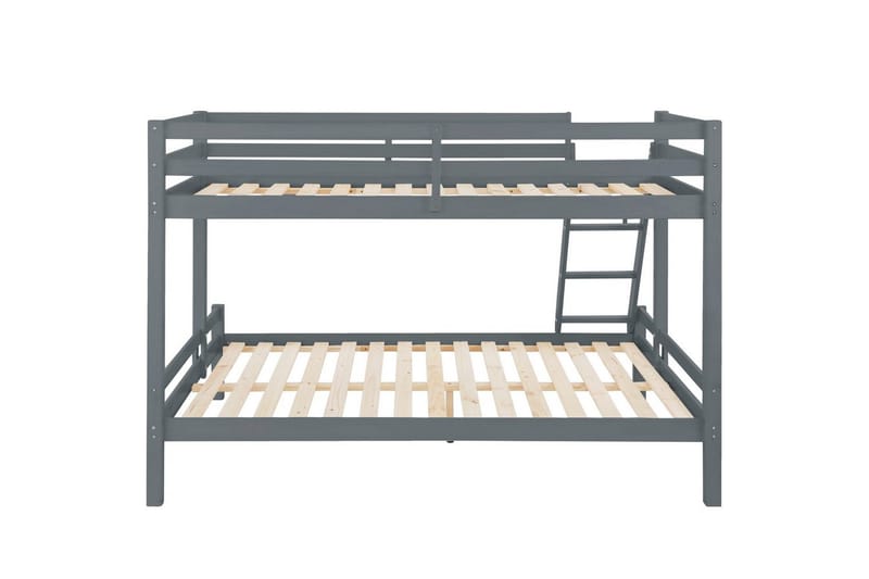 Våningssäng Alpi 280x142x143 cm, Grå - 280x142x143 cm, Grå - Möbler - Sovrum - Sängar - Våningssängar & loftsängar