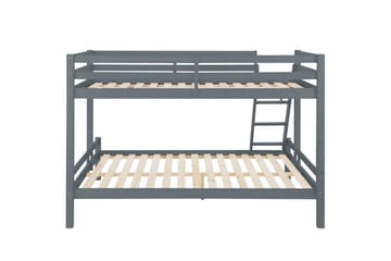 Våningssäng Alpi 280x142x143 cm, Grå - 280x142x143 cm, Grå - Möbler - Sovrum - Sängar - Våningssängar & loftsängar