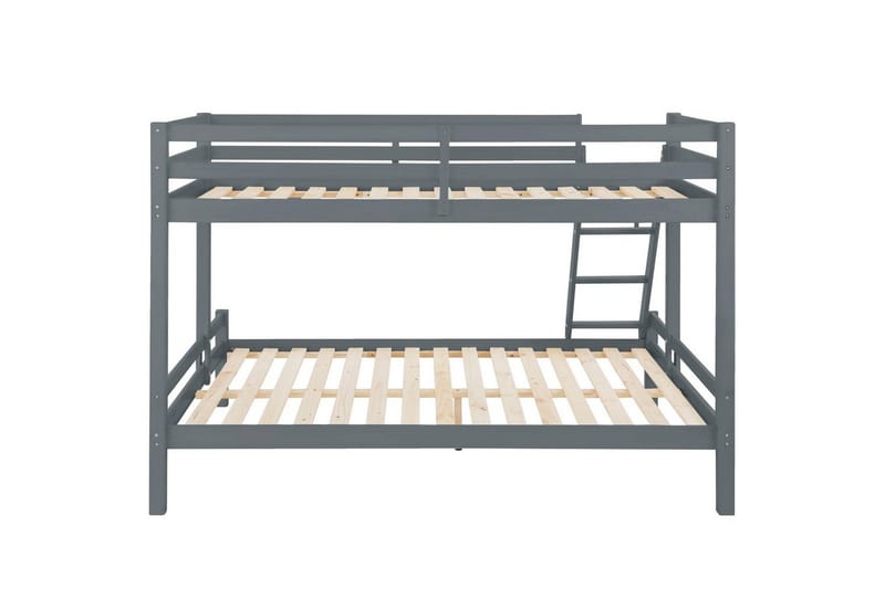 Våningssäng Alpi 280x142x143 cm, Grå - 280x142x143 cm, Grå - Möbler - Sovrum - Sängar - Våningssängar & loftsängar