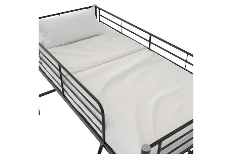 Våningssäng Jodie Svart - Svart - Möbler - Sovrum - Sängar - Våningssängar & loftsängar